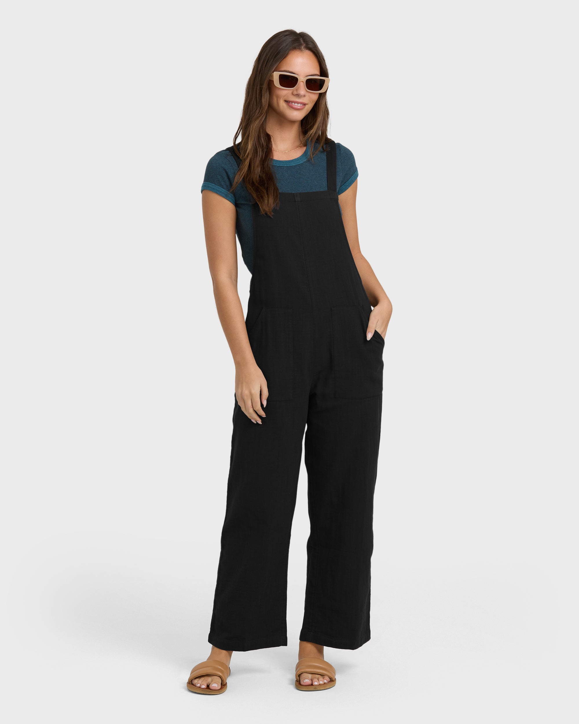 Pacific Time Jumpsuit - Black Sands - Image 5
