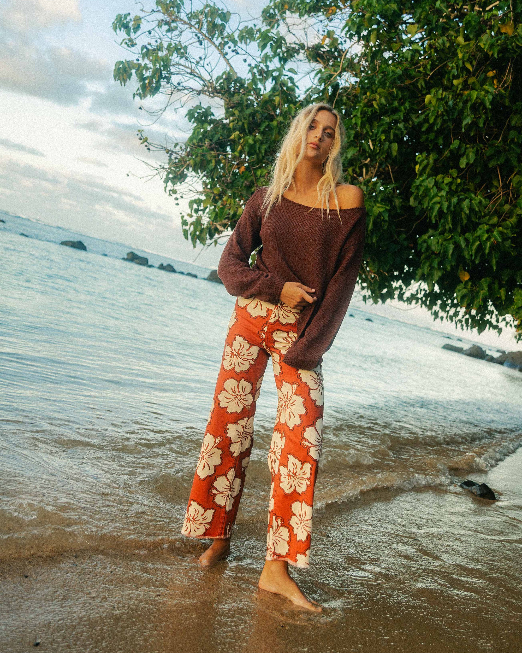 Ellipse Sweater - Teak - Image 2