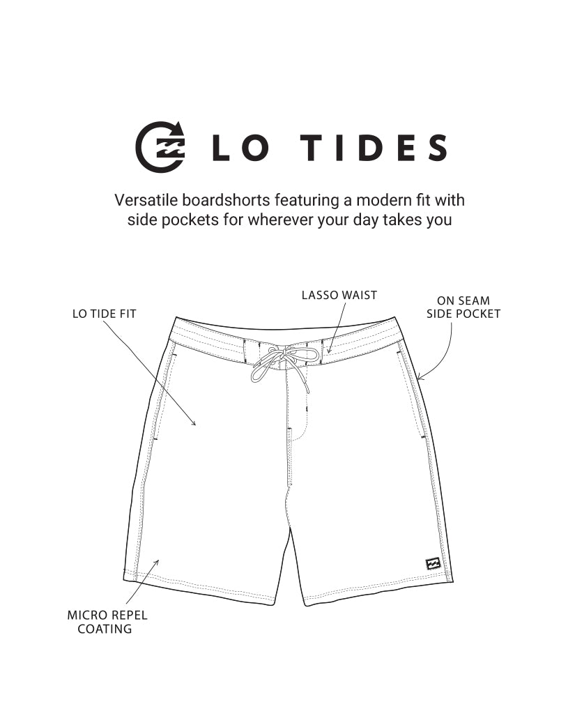 Good Times Lo Tide 18 Boardshorts - Multi - Image 3